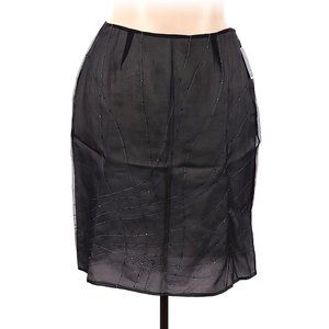 New Allison Taylor Embroidery Silk Skirt Size 20